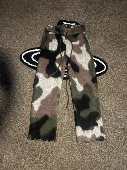 UNISEX VINTAGE CAMO PANTS